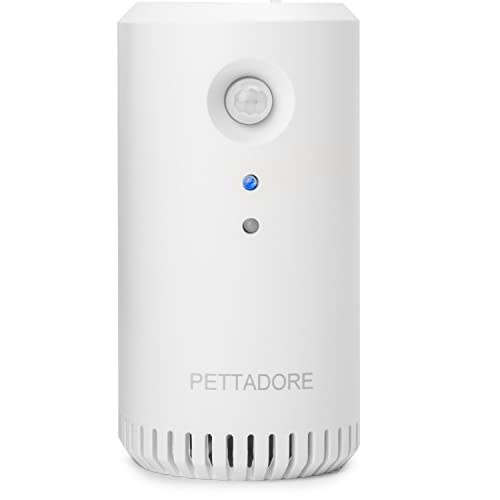 Pettadore Air Eliminator - Geruchsbeseitiger für Katzenklo - Geruchsentferner mit Ozon; wiederaufladbar - Katzentoiletten-Reinigung und Bakterizid - Geruchsneutralisierer Katzenurin und Hundeurin von Pettadore