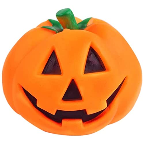 Hundespielzeug Halloween Kürbis Spielzeughund Squeakspielzeug kaubar Halloween Ornamente für Home Party von Pettaku