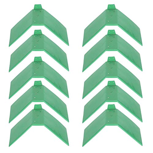 Petyoung 10PCS Kunststoff Dove Rest Stehen Anti-Skid Design Dove Rest Stehen Pigeon Sitzstangen Schlafplatz Rahmen für Vögel von Petyoung