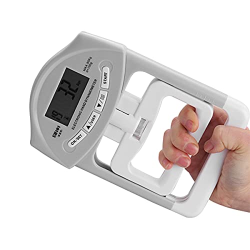 Petyoung Digitales Handdynamometer Elektrische Griffkraftmessung Hand Grip Power Meter 198 Lbs/ 90 Kg von Petyoung