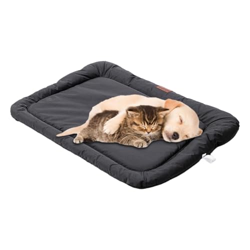 Peufcmi Hundematte Oxford wasserfest 55x40x10cm, Hundebett Waschbare Hundematte, rutschfeste Katzenkissen-Matratze, Flauschige Weiche und Warme Hundedecke für Unterwegs, Hundebett für große Hunde von Peufcmi