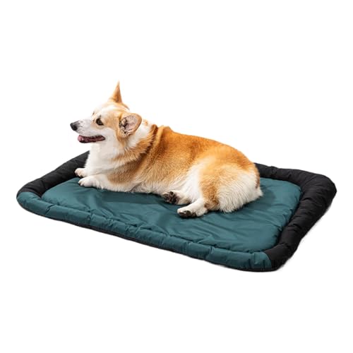 Peufcmi Hundematte Oxford wasserfest 55x40x10cm, Hundebett Waschbare Hundematte, rutschfeste Katzenkissen-Matratze, Flauschige Weiche und Warme Hundedecke für Unterwegs, Hundebett für große Hunde von Peufcmi