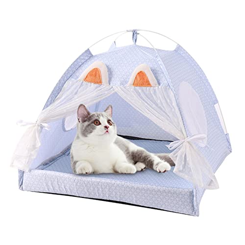 Welpen-Tipi | Welpenzelt, Haustier, abnehmbares Hundehaus, Indoor Outdoor Spielzelt, Schlafzelt, Höhlennest, waschbares Katzenbett Pewell von Pewell