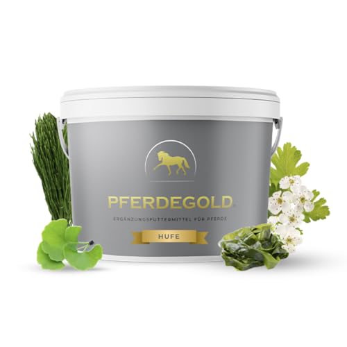 Pferdegold® Hufe Ergänzungsfuttermittel – Gesunde und schöne Hufe durch hochwertige Nährstoffe - 100% natürlich, ohne Konservierungsstoffe und Gentechnik, 1,5 kg von Pferdegold