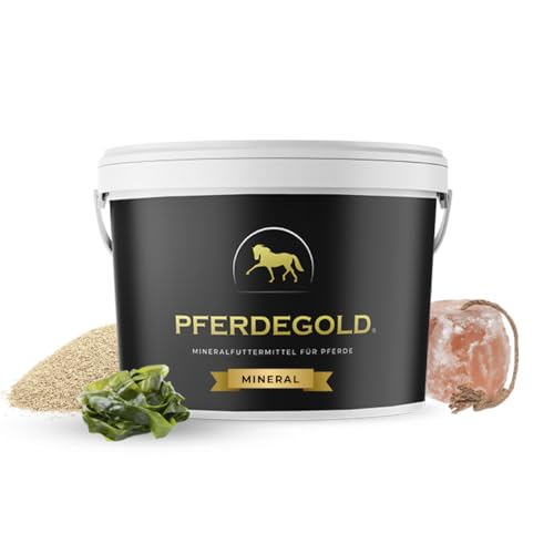 Pferdegold Mineralfutter 1,5kg - Pferde Pellets mit Magnesium & Calcium - Ausgewogene Mineralstoffversorgung - 100% Natürlich & Dopingfrei - Made in Germany von Pferdegold