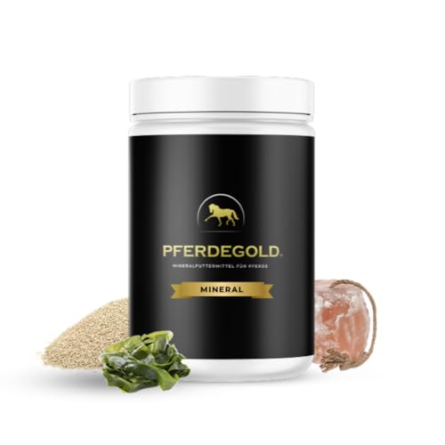 Pferdegold Mineralfutter 750g - Pferde Pellets mit Magnesium & Calcium - Ausgewogene Mineralstoffversorgung - 100% Natürlich & Dopingfrei - Made in Germany von Pferdegold