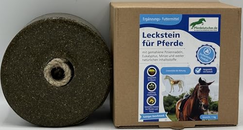 Pferde Leckstein Piniennadeln von Pferdelutscher.de Wir sorgen für das Wohlbefinden Deines Pferdes