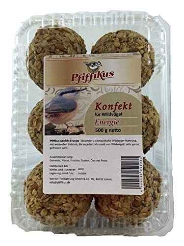 Pfiffikus Wildvogelfutter Pfiff. VogelKonfekt Energie 6St von Pfiffikus