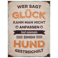 Nostalgic-Art Magnet - Glück anfassen - von PfotenSchild®