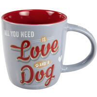 Nostalgic-Art Tasse "Love and a Dog" [Love and a dog] von PfotenSchild®