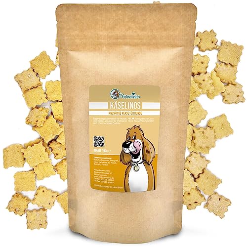 Pfotenliebe Käselinos, knusprig kleine Hundekekse mit appetitlichem Käsegeschmack, 150g von Pfotenliebe