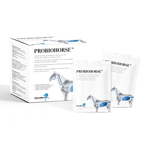 PharmaHorse ProbioHorse | Darmfunktion | Verdauung | 100% Dopingfrei | Ohne Zuckerzusatz | 15 Beutel von PharmaHorse