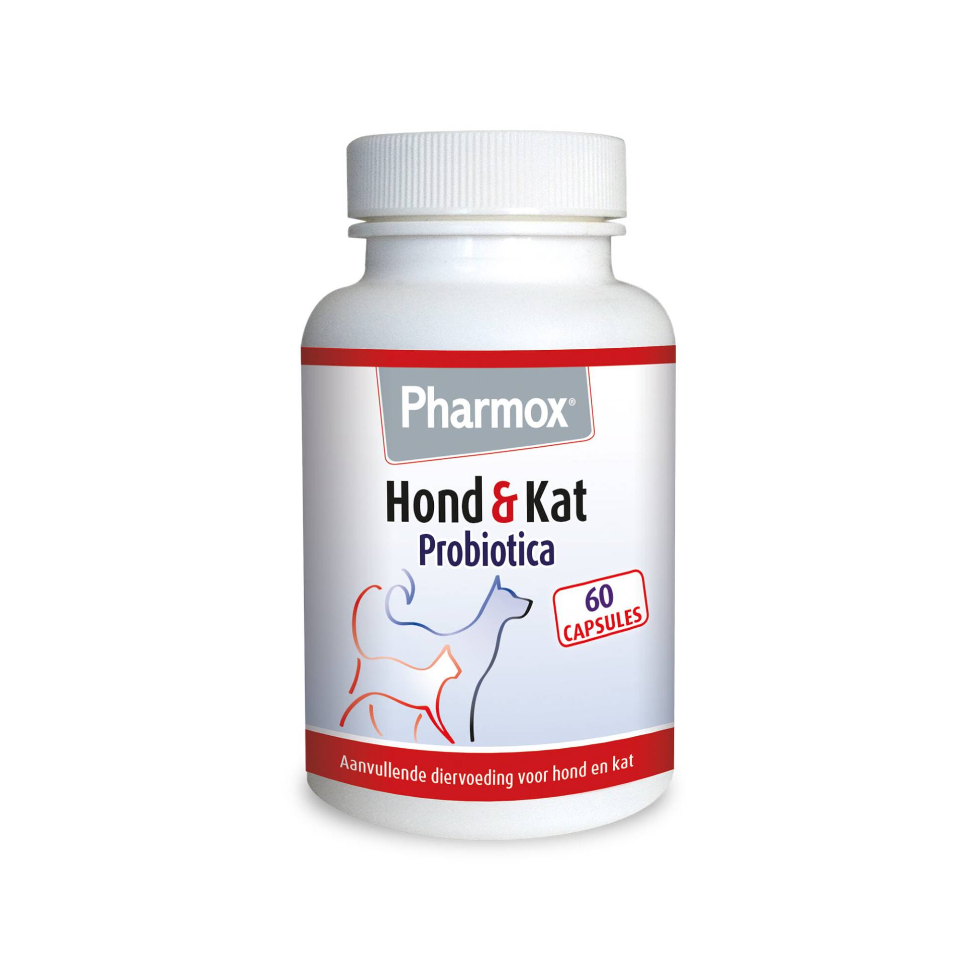 Pharmox Probiotika Hund & Katze - 60 Kapseln Pharmox Probiotika Hund & Katze - 60 Kapseln von Pharmox