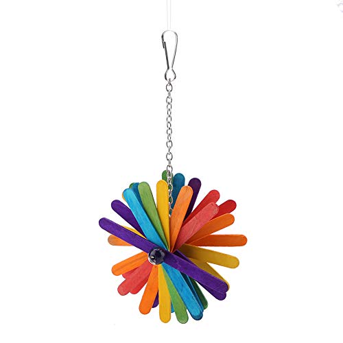 Phefop Vögel Schwingen Spielzeug, 22 * 12 * 12 cm Hölzerne Rotierende Papageien Platz Spielzeugpapageien Käfigzubehör für Sittiche Cockatiels Lovebirds Conures Finkbrüftung Phefop Vögel Schwingen Spielzeug, 22 * 12 * 12 cm Hölzerne Rotierende Papageien Platz Spielzeugpapageien Käfigzubehör für Sittiche Cockatiels Lovebirds Conures Finkbrüftung von Phefop