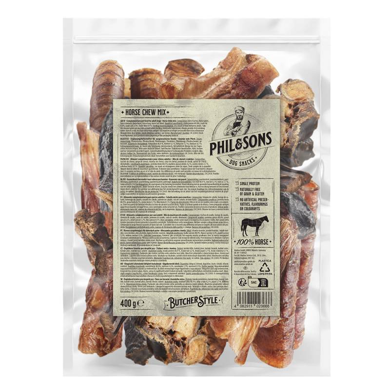 Phil & Sons Kaumix vom Pferd - 400 g von Phil & Sons