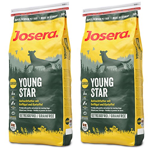 Josera YoungStar Hundefutter, 2 x 15 kg von Phixnozar