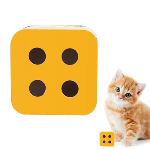 PhnkjGh Kratzbox für Katzen, Katzenbett aus Pappe - Strapazierfähiges Kratzbrett und Kratzbrett für Katzen,Kratzbett aus Pappe, stabiles, verdicktes Katzenmöbel und Kratzspielzeug für Katzen, die ihre von PhnkjGh