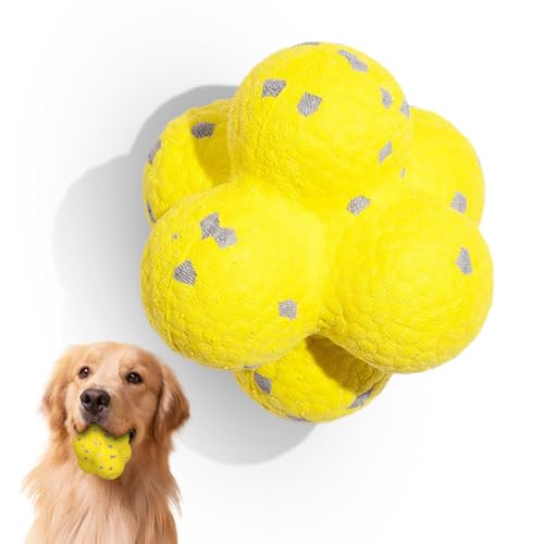 Piashow Kauzauberball Hund, Pfotenstern Ball, Magic Ball Hund, Hundeball-Spielzeug Hunde Ball für Große, Mittelgroße, Kleine Hundefür von Piashow