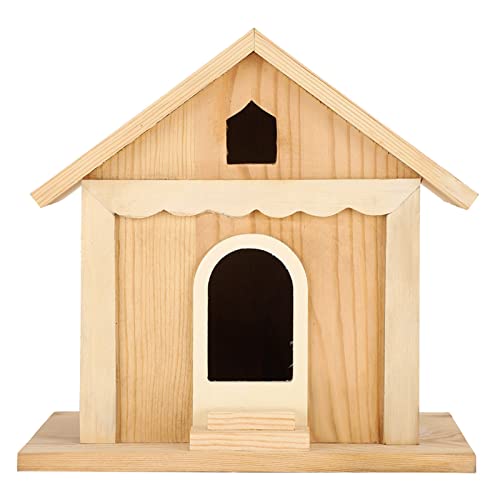 Vogelhaus aus Holz, Vogelhäuschen aus Holz, Hängende Zuchtbox aus Natürlichem Holz, Papageien, Vogelhäuschen, Nester, Käfig, Ornament, Kunsthandwerk, Innovativ Für Die Dekoration von Gartenhäusern, in von Pilipane