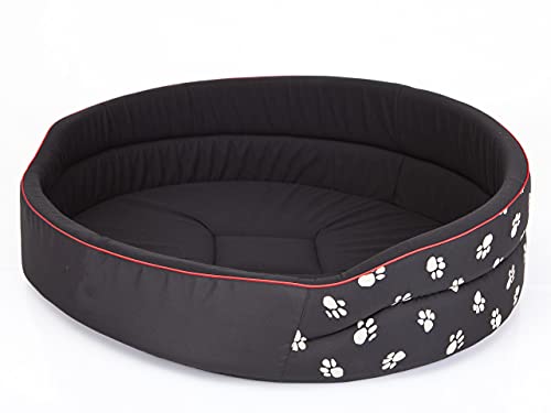 PillowPrim Hundebett Bett Hundezubehör Hundematratze Hundeschlafplatz Hundekorb Sofa Hundeplatz Hundekissen Sofa Doggybed Ruheplatz Hundehütte Hundehütte Hundesofa 42 x 30 cm von PillowPrim