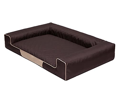 PillowPrim Hundebett Hundekorb Hundesofa Hundematratze Hundekissen Liegekissen Ruheplatz Hundehütte Hundeschlafplatz Hundeplatz 118x78 cm von PillowPrim