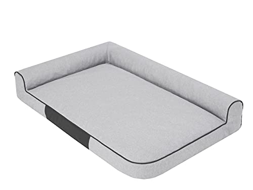 PillowPrim Hundebett Hundeschlafplatz Hundesofa Hundekissen Ruheplatz Hundematratze Hundehütte Hundeplatz Hundekorb Doggybed Hundezubehör Sofa Bett 100x66 cm von PillowPrim