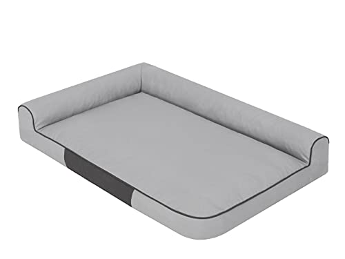 PillowPrim Hundebett Hundeschlafplatz Hundesofa Hundekissen Ruheplatz Hundematratze Hundehütte Hundeplatz Hundekorb Doggybed Hundezubehör Sofa Bett 100x66 cm von PillowPrim