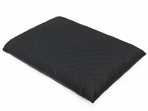 PillowPrim Hundekissen Elite Matratze Hundebett Hundesofa Hundekorb Hundecouch Tierbett Weich Haustierbett XL 74x50 cm Schwarz Codura von PillowPrim