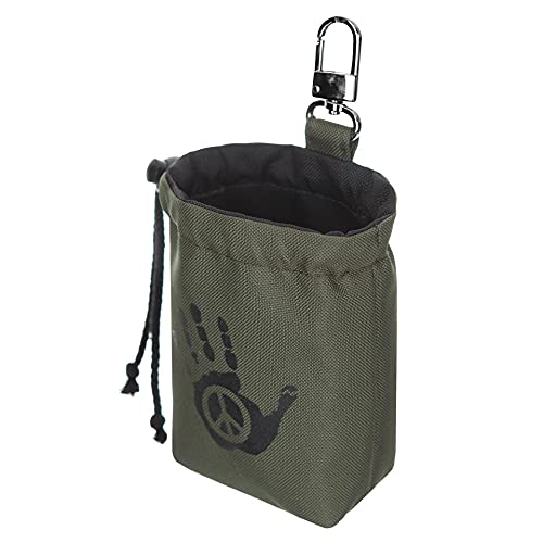 PillowPrim LEBENSMITTELTASCHE FÜR Hund Futterbeutel Für Hunde Tragbarer Imbissbeutel Futtertasche Leckerlitasche Snack Bag Lernen für den Hund 12 x 8 x 5 cm von PillowPrim