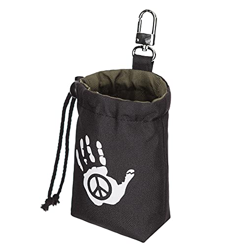 PillowPrim LEBENSMITTELTASCHE FÜR Hund Futterbeutel Für Hunde Tragbarer Imbissbeutel Futtertasche Leckerlitasche Snack Bag Lernen für den Hund 12 x 8 x 5 cm von PillowPrim