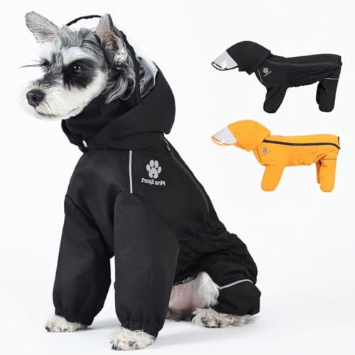 PINA Hunde-Regenmantel, wasserdichte Hunde-Regenjacke von Pina