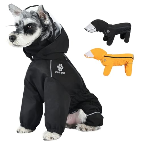 PINA Hunde-Regenmantel, wasserdichte Hunde-Regenjacke von Pina