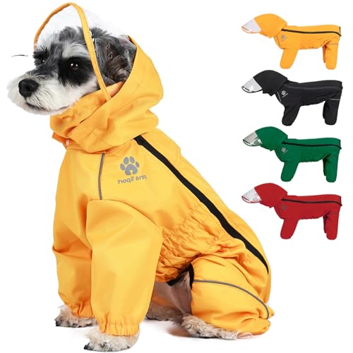 PINA Hunde-Regenmantel, wasserdichte Hunde-Regenjacke von Pina