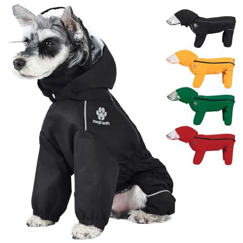 PINA Hunde-Regenmantel, wasserdichte Hunde-Regenjacke von Pina