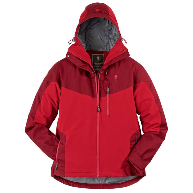 Pinewood® Damenjacke Finnveden Hybrid Extreme rot, Gr. XS von Pinewood