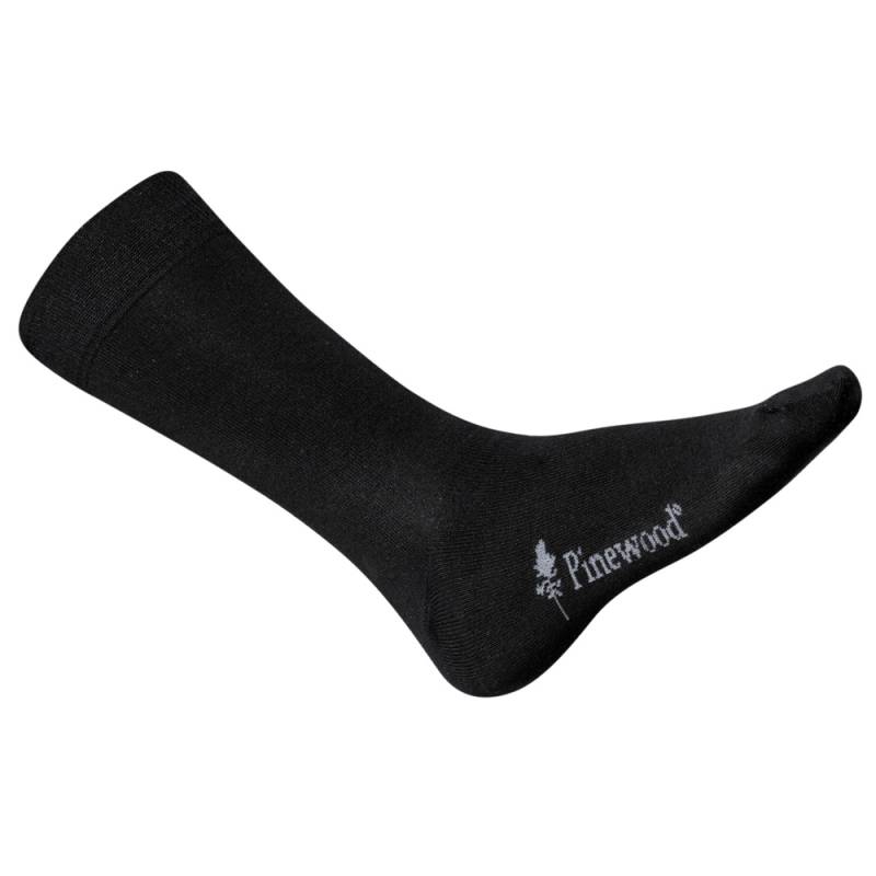 Pinewood® Socken Naturesafe Bamboo Socks Long black, Gr. 37-39 von Pinewood