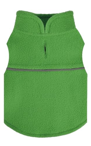 XXS Hundepullover, Fleece-Weste, Größe S, Mädchen – Jungen, Hundepullover mit Loch für die Leine, warmer Pullover, Fleece-Hundejacke, Hemden, kleine Hunde, Winter-Hundekleidung für kleine Hunde, von PinkBow