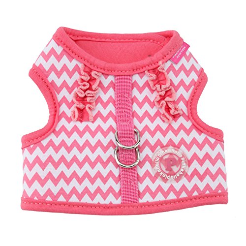 Pinkaholic New York NAQA-AH7202 Hunde Weste, Ziggy Harness, Small, pink von PINKAHOLIC