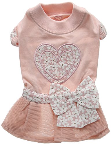 Pinkaholic New York NAQA-OP7224 Hunde Kleid, Lovesome, Medium, pink von PINKAHOLIC