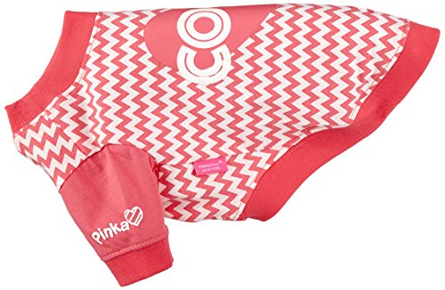 Pinkaholic New York NAQA-TS7202 Hunde T-Shirt, Ziggy, Medium, pink von PINKAHOLIC