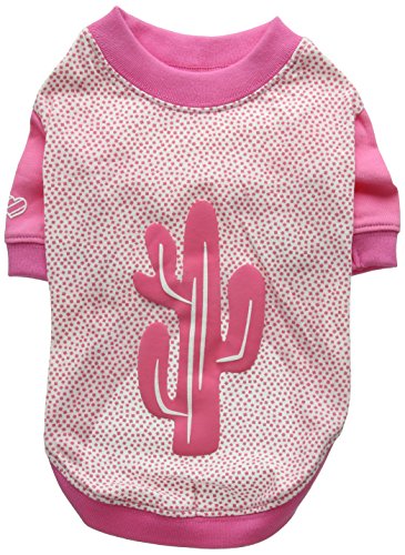 Pinkaholic New York NAQA-TS7204 Hunde T-Shirt, Saguaro, Large, pink von PINKAHOLIC