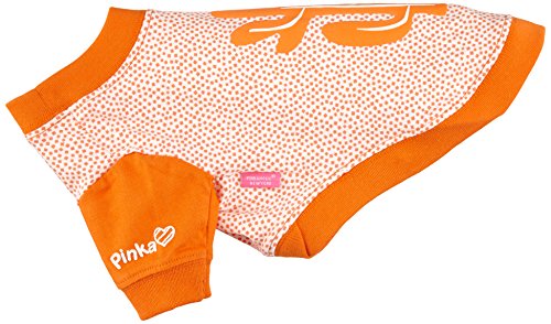 Pinkaholic New York NAQA-TS7204 Hunde T-Shirt, Saguaro, Medium, orange von PINKAHOLIC