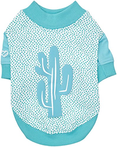 Pinkaholic New York NAQA-TS7204 Hunde T-Shirt, Saguaro, Small, blau von PINKAHOLIC