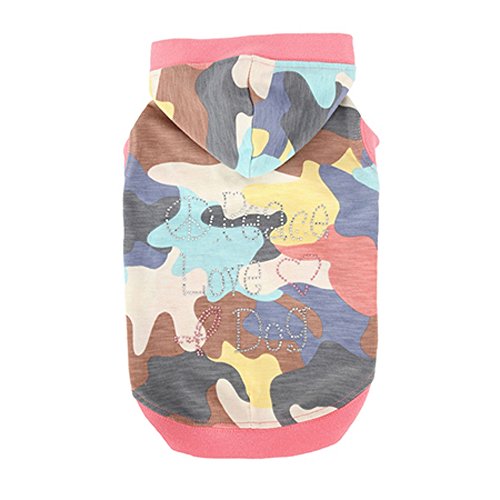 Pinkaholic New York NAQA-TS7210 Hunde T-Shirt, Delta Hoodie, Small, pink Pinkaholic New York NAQA-TS7210 Hunde T-Shirt, Delta Hoodie, Small, pink von Pinkaholic New York