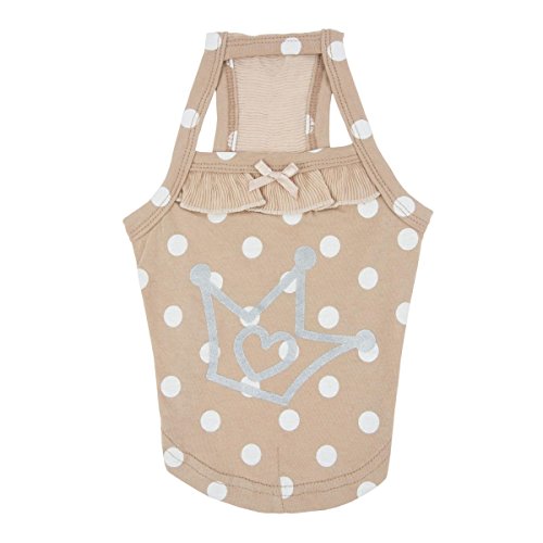 Pinkaholic New York NARA-HA7318 Hunde Bekleidung Sassa, L, beige von PINKAHOLIC