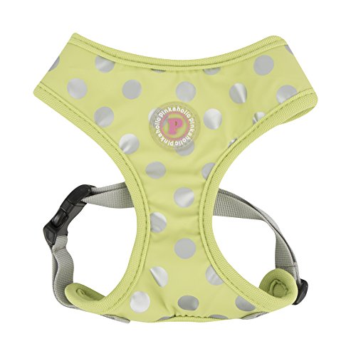 Pinkaholic New York NARA-HA7322 Hunde Bekleidung Chic Harness, XS, zitronengelb von PINKAHOLIC