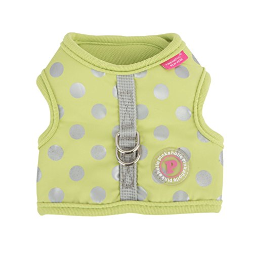 Pinkaholic New York NARA-HJ7322 Hunde Bekleidung Chic Pinka Harness, S, zitronengelb von PINKAHOLIC