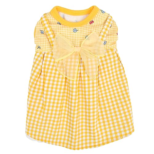 Carole Hundekleid Yellow L von Pinkaholic