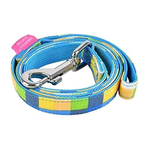 Pinkaholic NATA-AL7553-BL-M Vivica Leash M Hundeleine, M, Blue von PINKAHOLIC