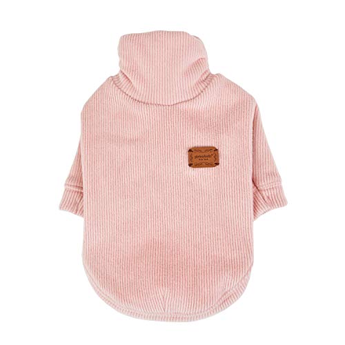 Pinkaholic NATD-TS7582-PK-M INES PINK M Hundespitzen-Strickjacke-Shirt von PINKAHOLIC